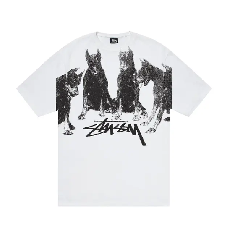 tussy Doberman White Shirt